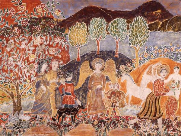 Angels by Charles Prendergast Oil Painting Reproductions