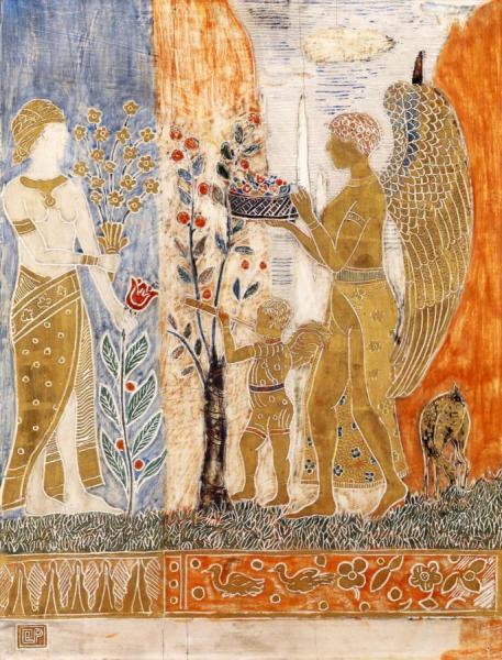 The Offering by Charles Prendergast Oil Painting Reproductions