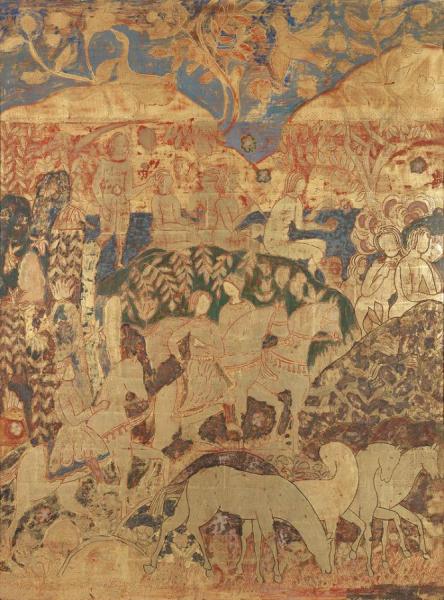 The Riders by Charles Prendergast Oil Painting Reproductions