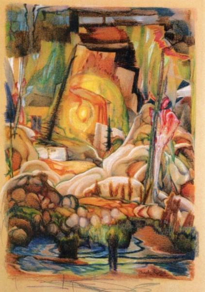 Abstract Landscape by Charles Reiffel