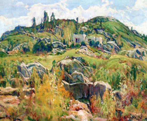 Spring At Grossmont by Charles Reiffel Oil Painting Reproductions