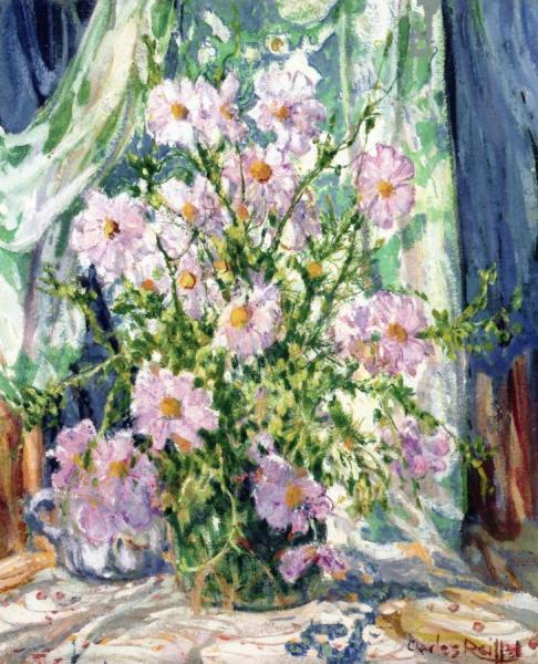 Still Life With Cosmos by Charles Reiffel