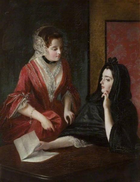 Consultation by Charles Robert Leslie Oil Painting Reproductions