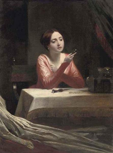 Juliet by Charles Robert Leslie Oil Painting Reproductions