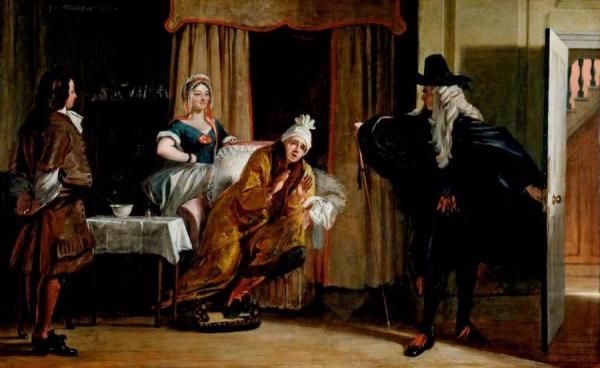 Le Malade Imaginaire by Charles Robert Leslie