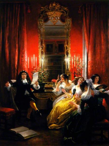 Les Femmes Savantes by Charles Robert Leslie