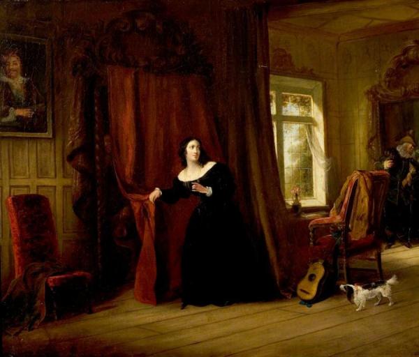 The Merry Wives Of Windsor, Act Iii, Scene 3 by Charles Robert Leslie