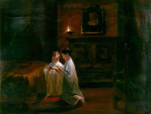 The Two Princes In The Tower by Charles Robert Leslie