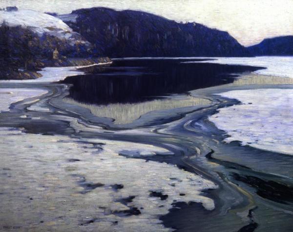 Icebound River by Charles Rosen