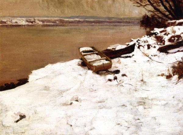The Boat In Winter by Charles Rosen