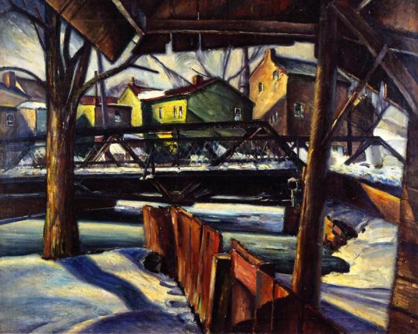 Village Bridge by Charles Rosen