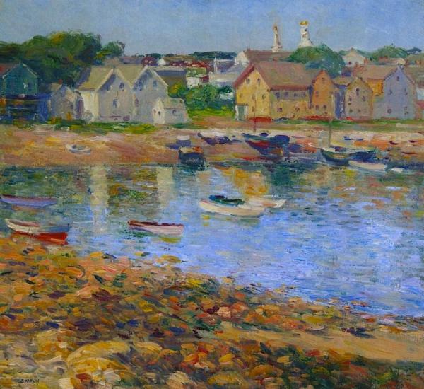 Gloucester Harbor by Charles Salis Kaelin