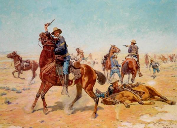 The Lost Dispatches by Charles Schreyvogel