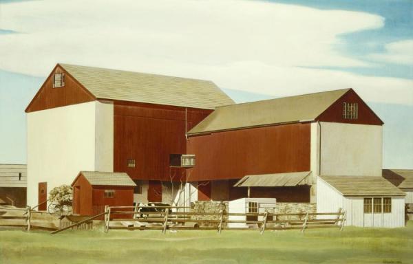 Bucks County Barn, 1940 by Charles Sheeler