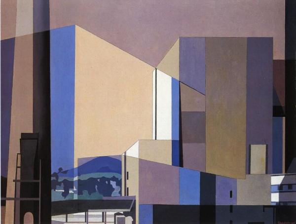 California Industrial by Charles Sheeler