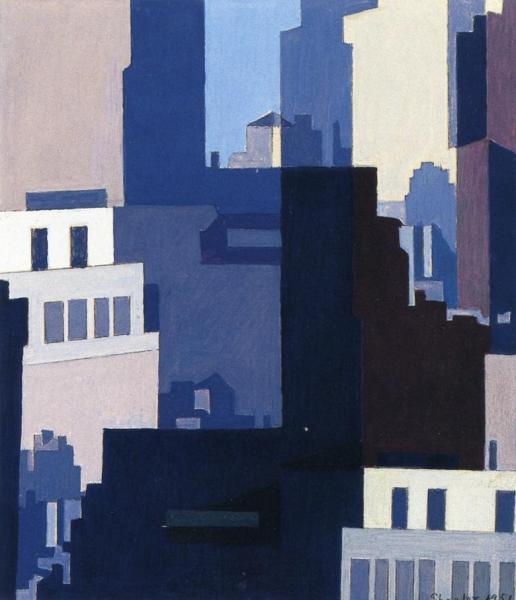 Canyons Ii by Charles Sheeler