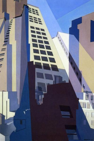 New York No. 2 by Charles Sheeler