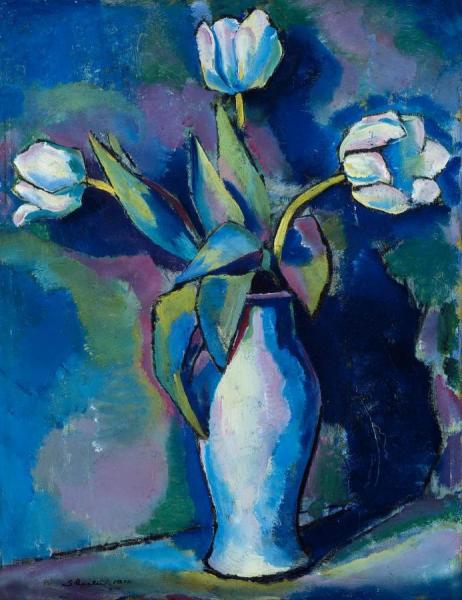 Three White Tulips, 1912 by Charles Sheeler