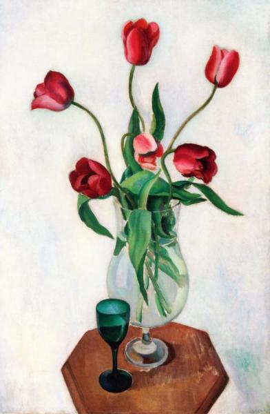 Tulips by Charles Sheeler