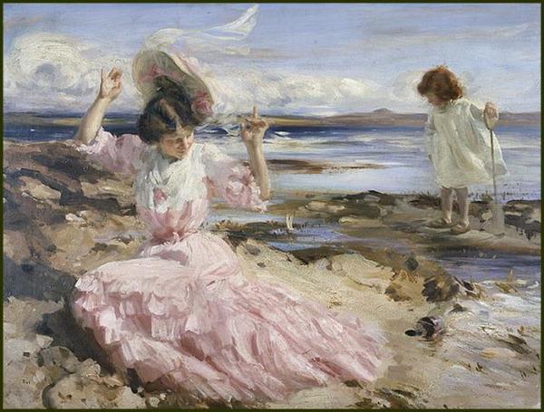 By Summer Seas by Charles Sims