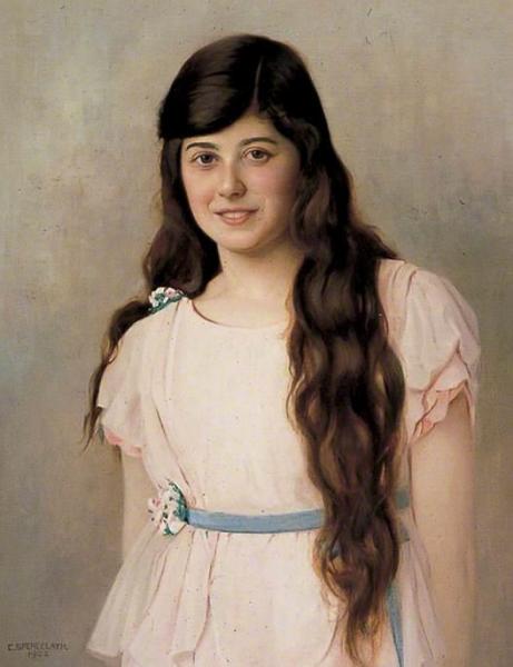 A Dark Beauty by Charles Spencelayh