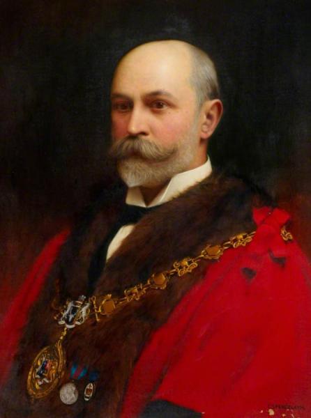 Alderman R. Gordon Brew by Charles Spencelayh
