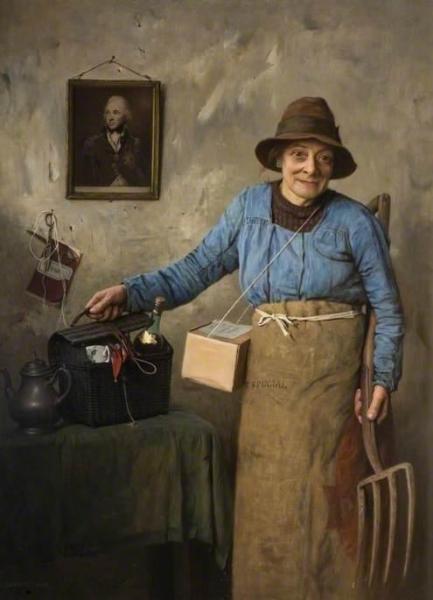 Dig For Victory by Charles Spencelayh