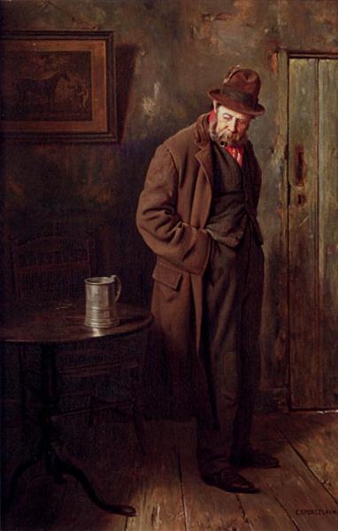Gone But Not Forgotten by Charles Spencelayh