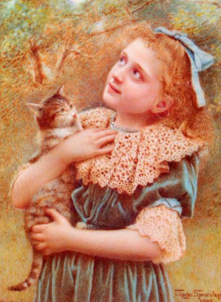 Kitty Spencelayh by Charles Spencelayh