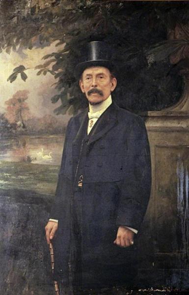Lord George Sanger by Charles Spencelayh