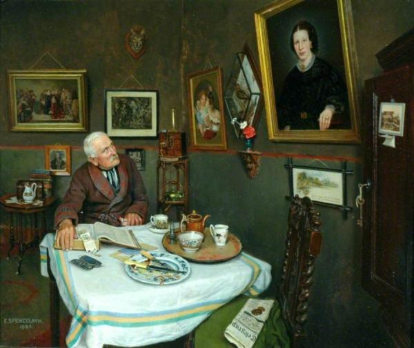Mother by Charles Spencelayh