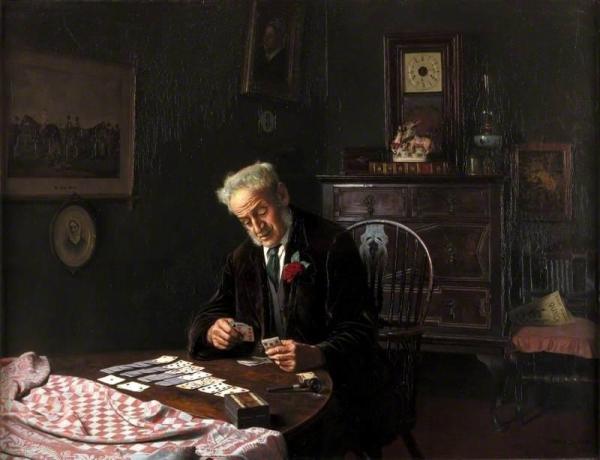 Patience by Charles Spencelayh Oil Painting Reproductions