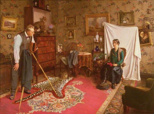 Smile by Charles Spencelayh