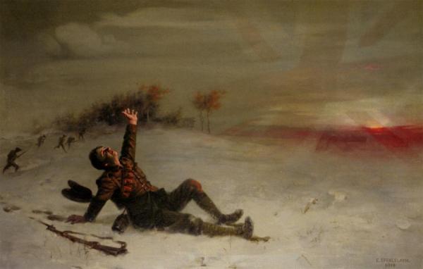 Who Dies If England Live by Charles Spencelayh