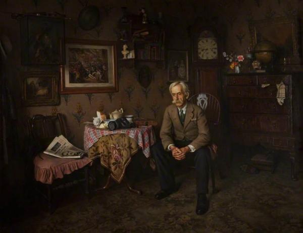 Why War? by Charles Spencelayh