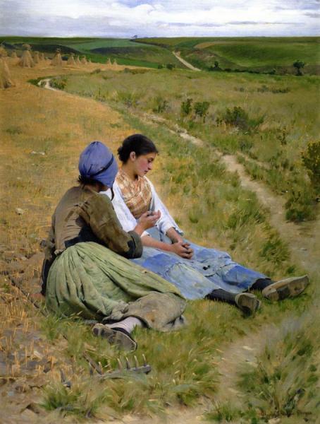 Heartbreak by Charles Sprague Pearce Oil Painting Reproductions