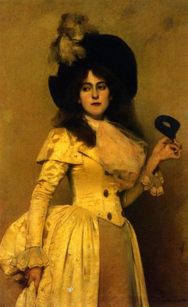 The Masquerade Ball by Charles Sprague Pearce