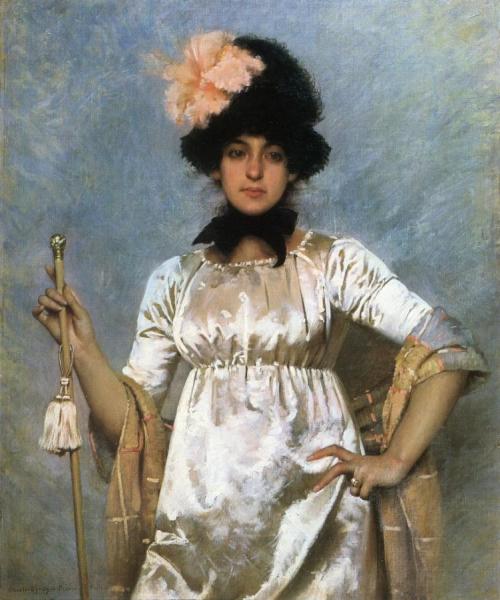 Woman Of The Directory by Charles Sprague Pearce
