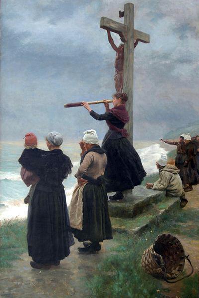 Awaiting The Absent by Charles Stanley Reinhart