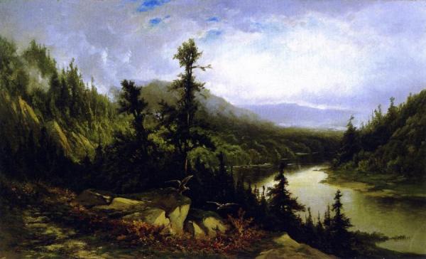 Morning On The Cheat River by Charles Volkmar