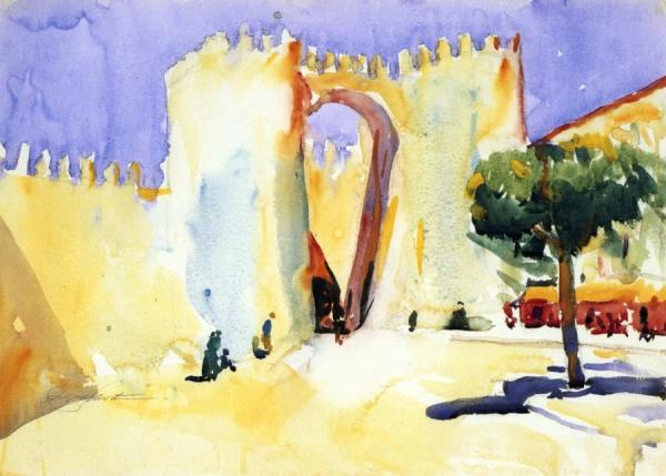 Avila by Charles W. Hawthorne