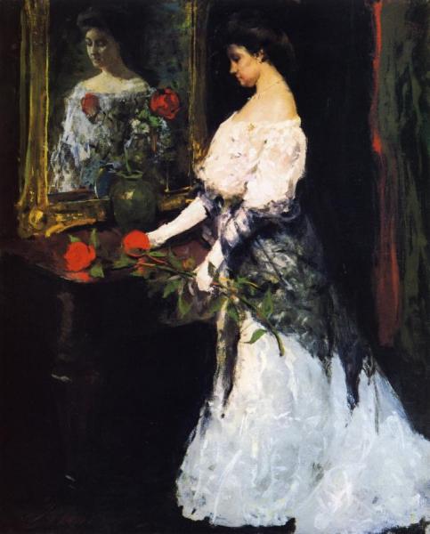 Before The Ball by Charles W. Hawthorne
