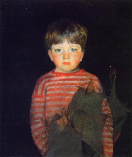 Master Patrick Shearer by Charles W. Hawthorne