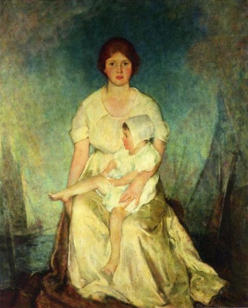 Motherhood Triumphant by Charles W. Hawthorne