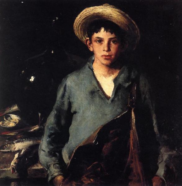 Portugese Fisherboy by Charles W. Hawthorne