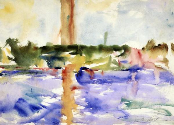 Provincetown Sketch #1 by Charles W. Hawthorne