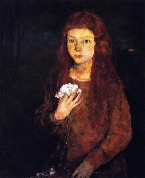 Spring Maiden by Charles W. Hawthorne