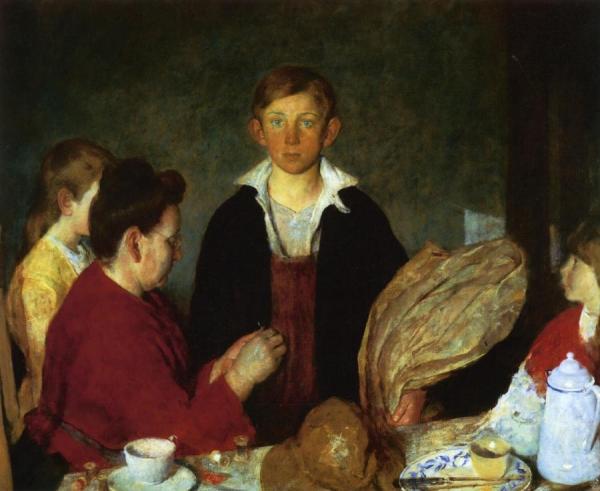 The Fisher Boy by Charles W. Hawthorne