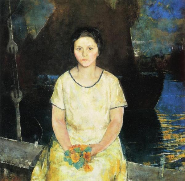 The Fisherman's Daughter by Charles W. Hawthorne