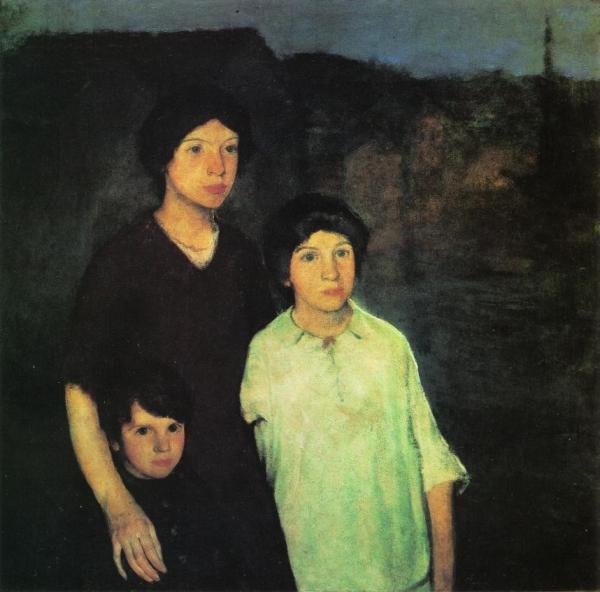 Waiting by Charles W. Hawthorne